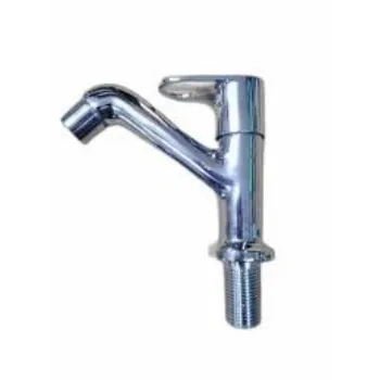 Silver Brass Pillar Cock